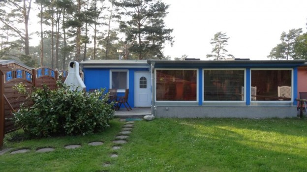 blauer-bungalow-breege - Blauer Ferienbungalow